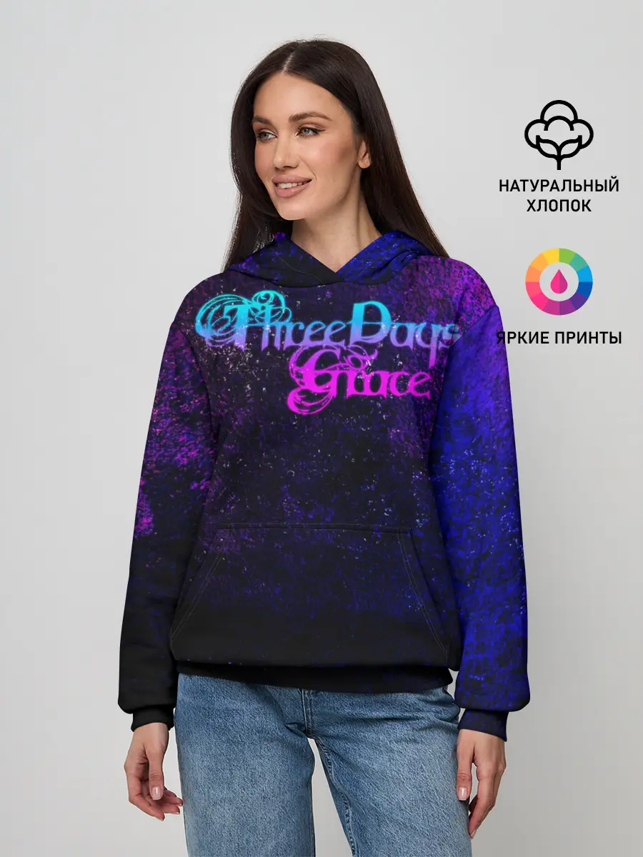 Женское худи / Three Days Grace