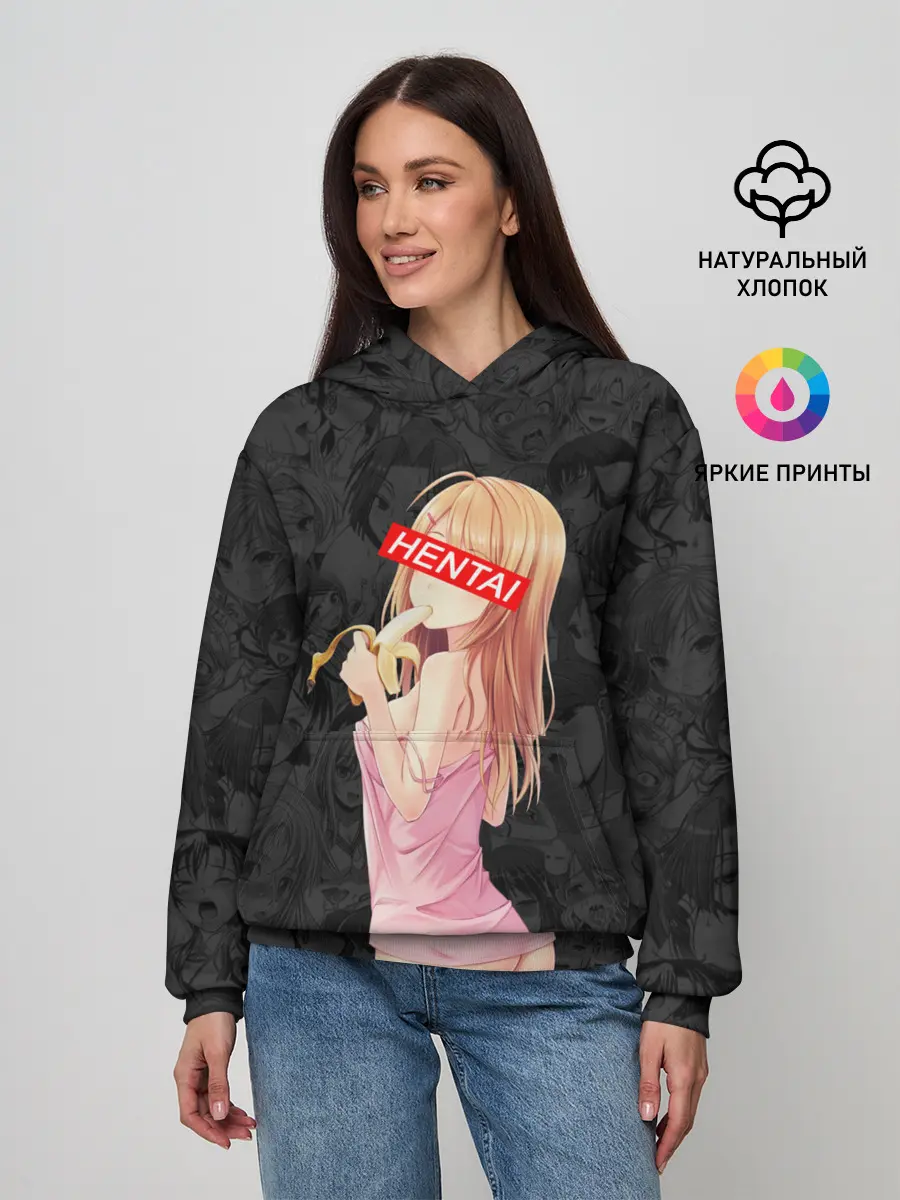 Женское худи / Японская анимация