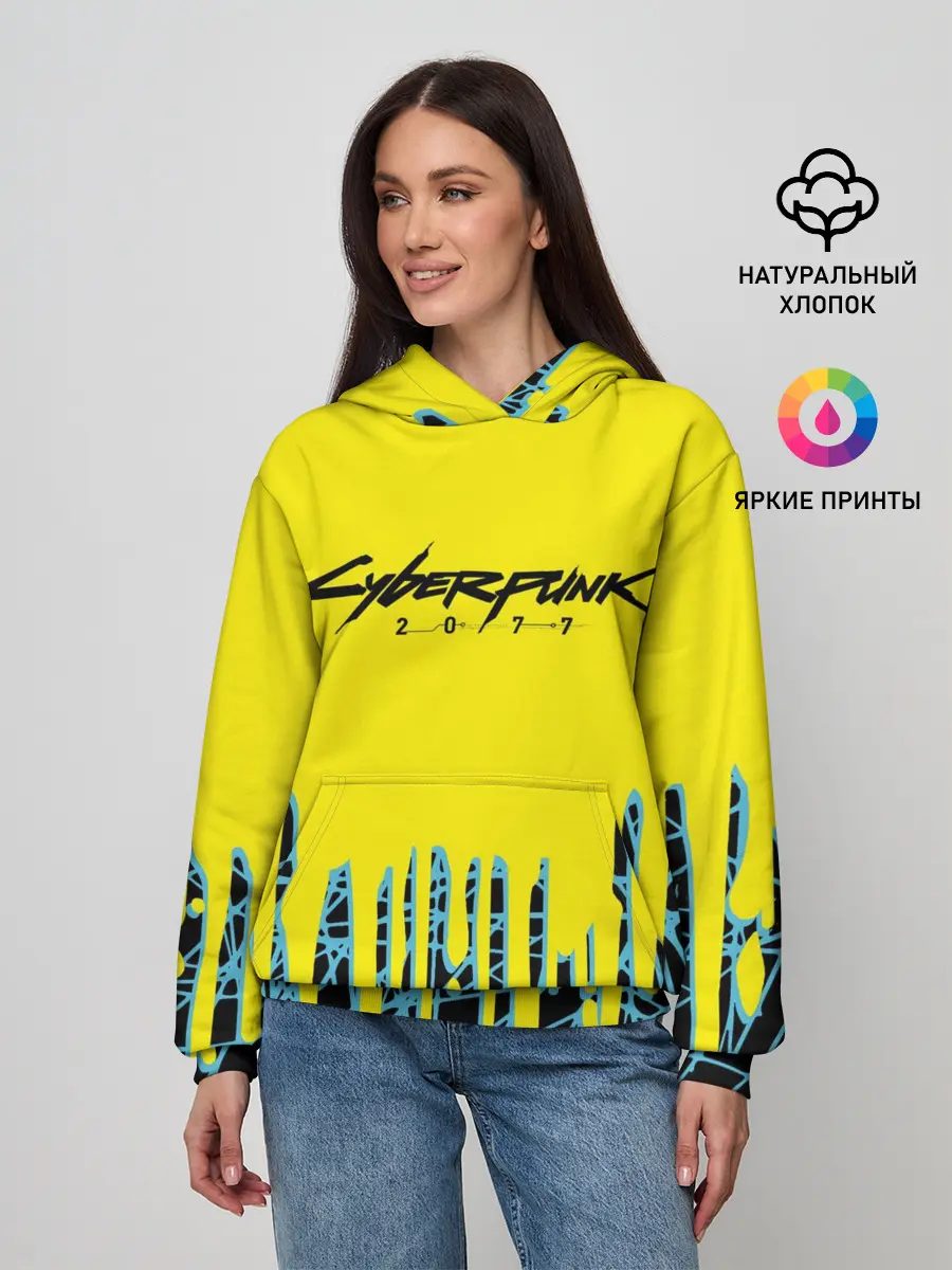 Женское худи / CYBERPUNK 2077