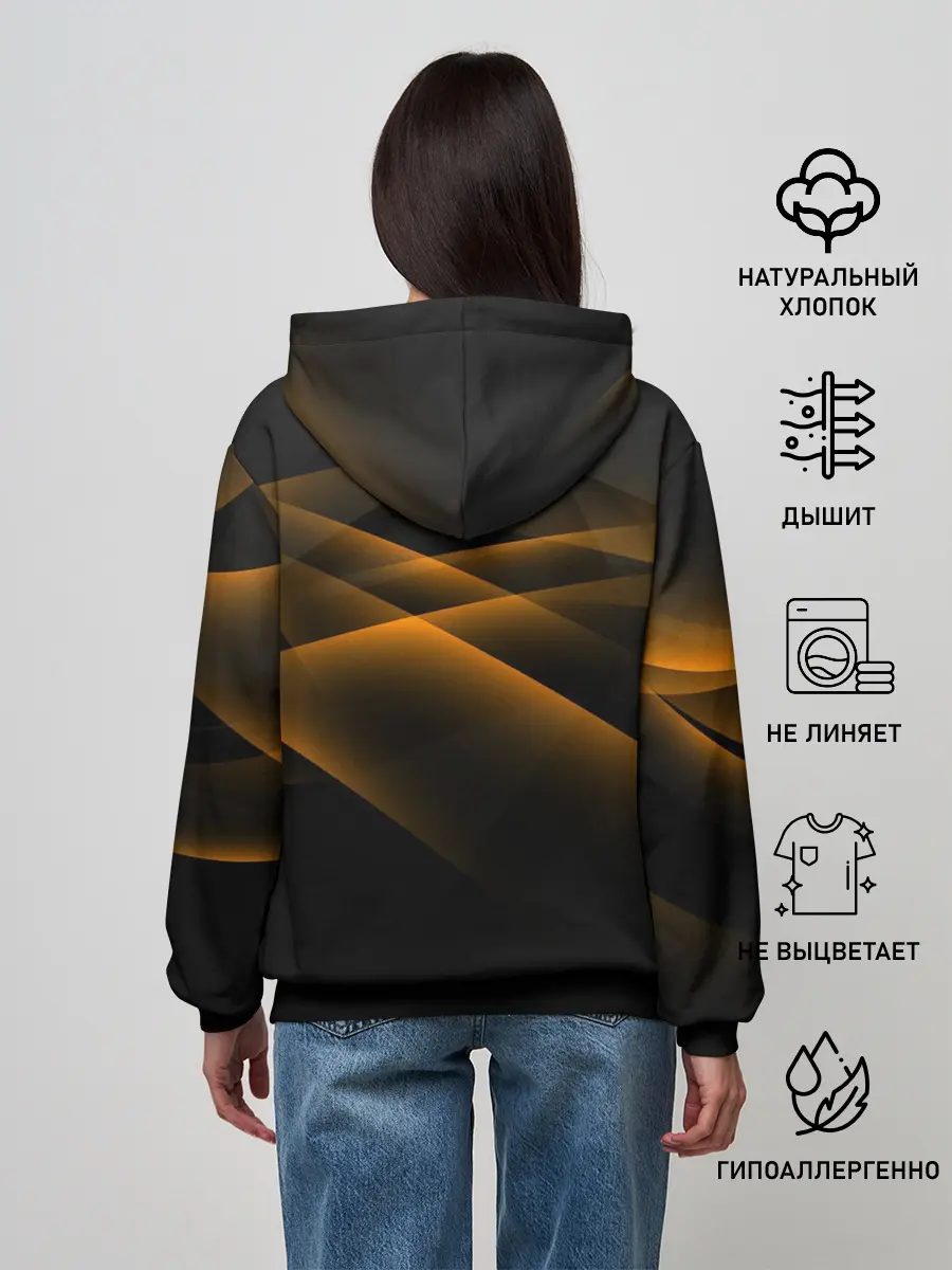 Женское худи / Золотой герб