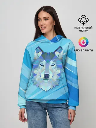 Женское худи / Холодный волк