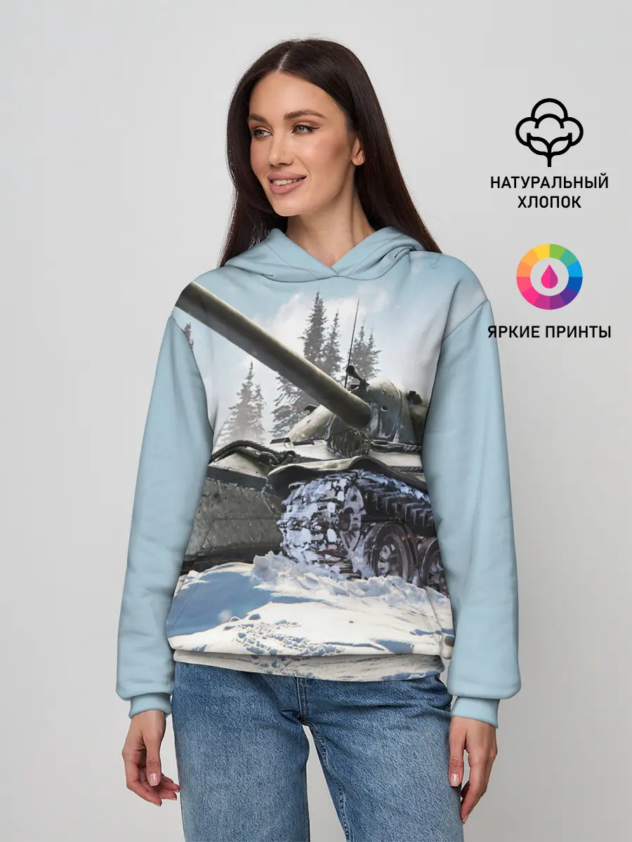 Женское худи / ТАНК WINTER