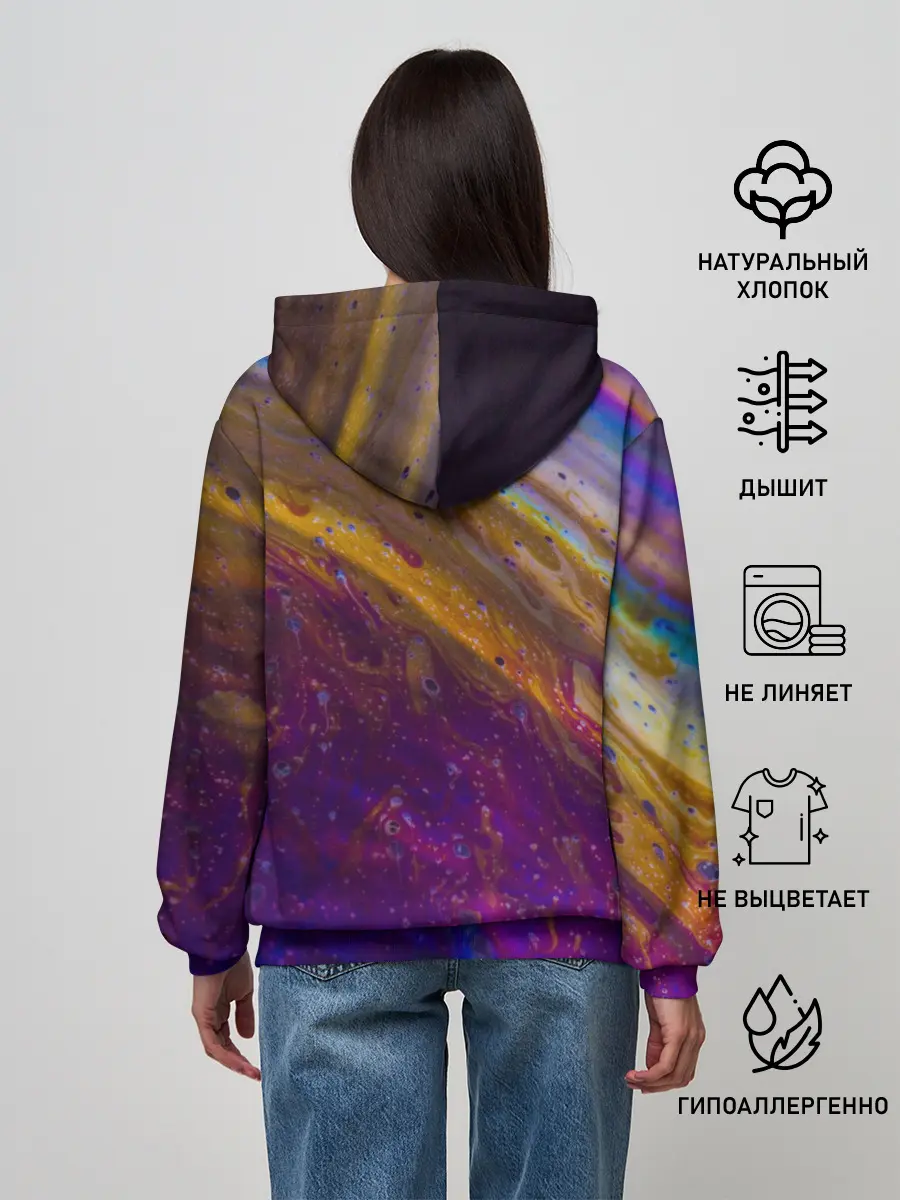 Женское худи / Краска