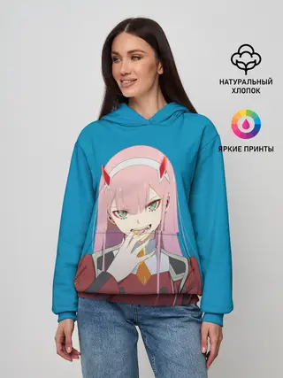 Женское худи / Darliing on blue