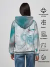 Женское худи / бабочки