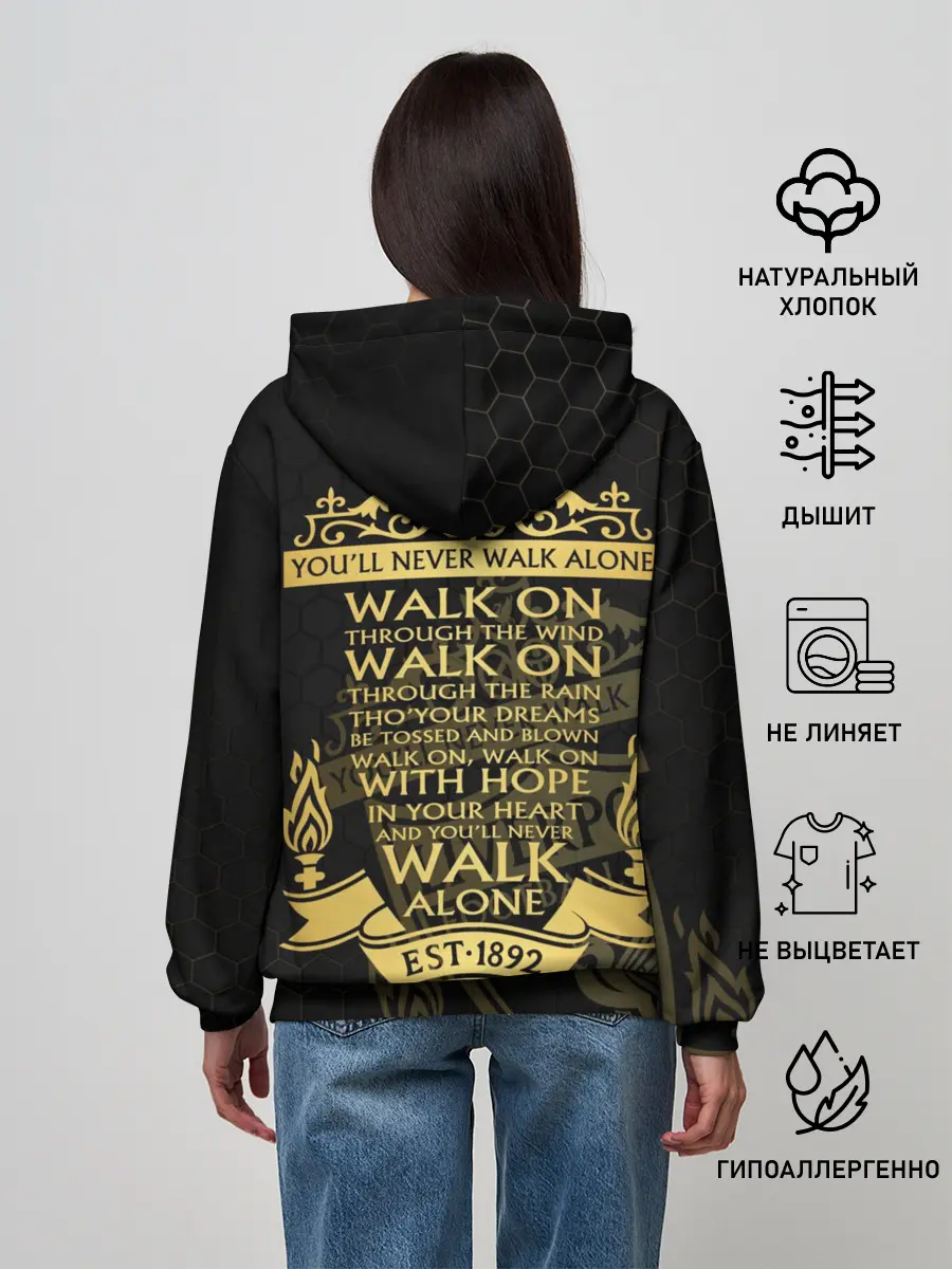 Женское худи / Ливерпуль