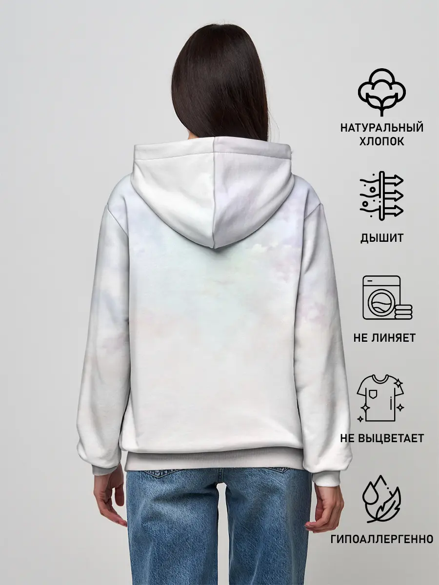 Женское худи / Ноль два и Хиро