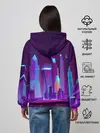 Женское худи / НЕОНОВЫЙ ГОРОД