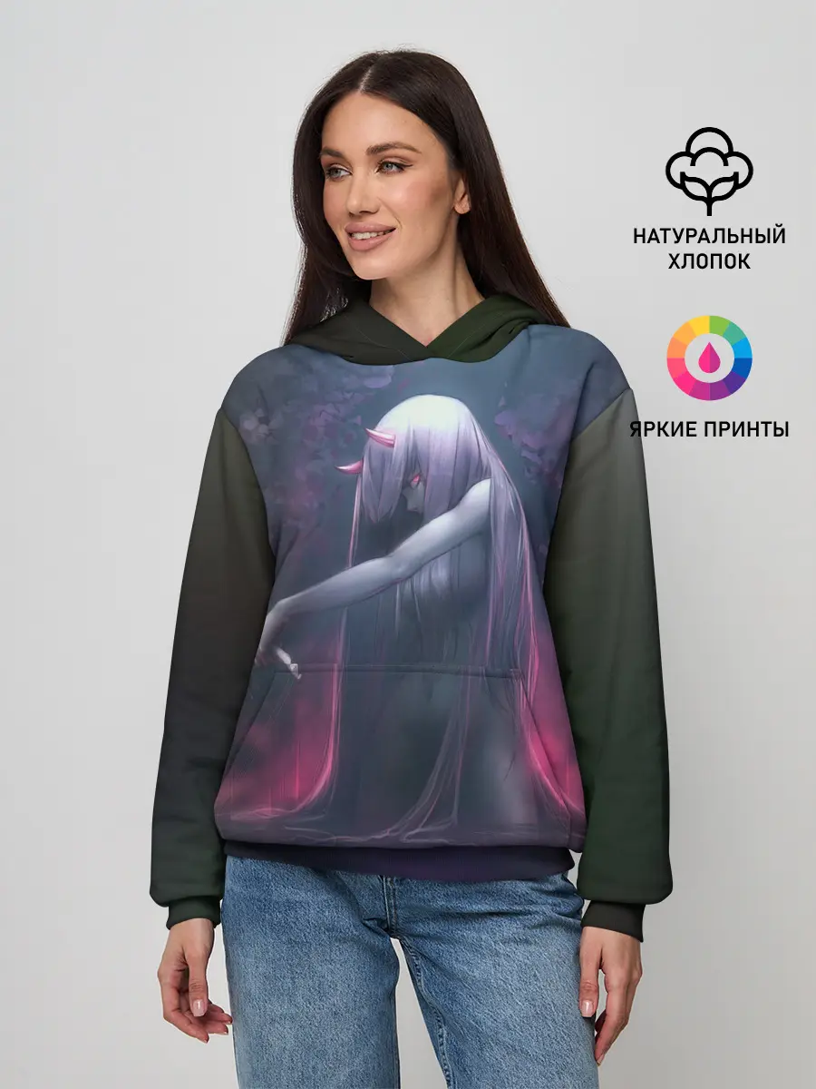 Женское худи / ноль два облик