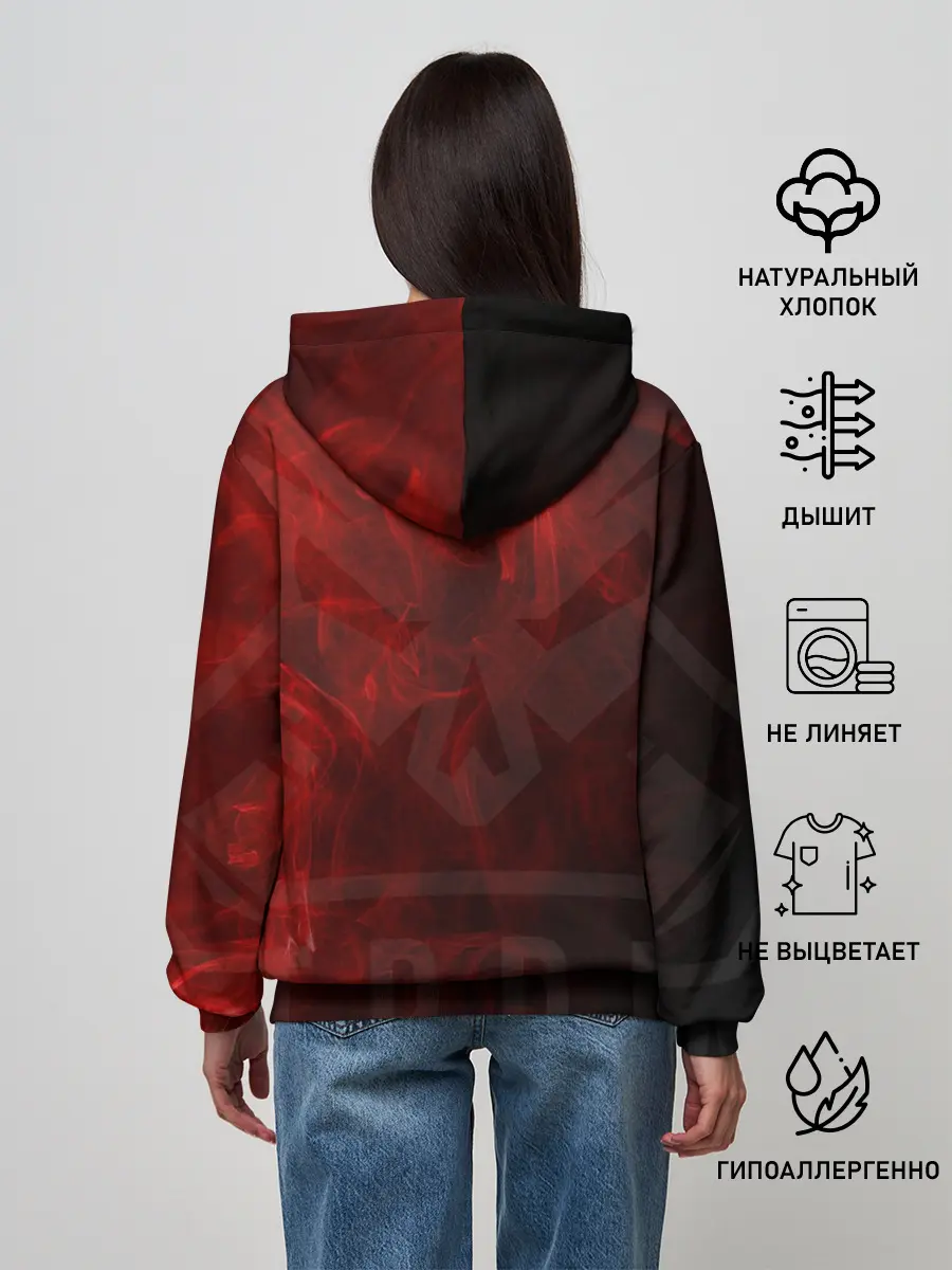 Женское худи / RAINBOW SIX SIEGE OUTBREAK