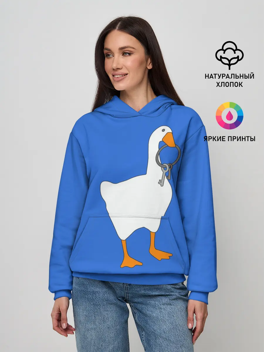 Женское худи / Untitled Goose Game