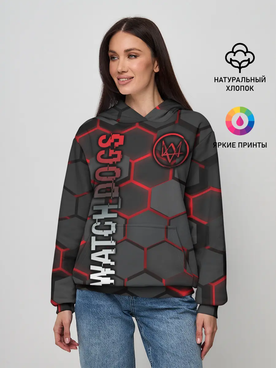 Женское худи / WATCH DOGS