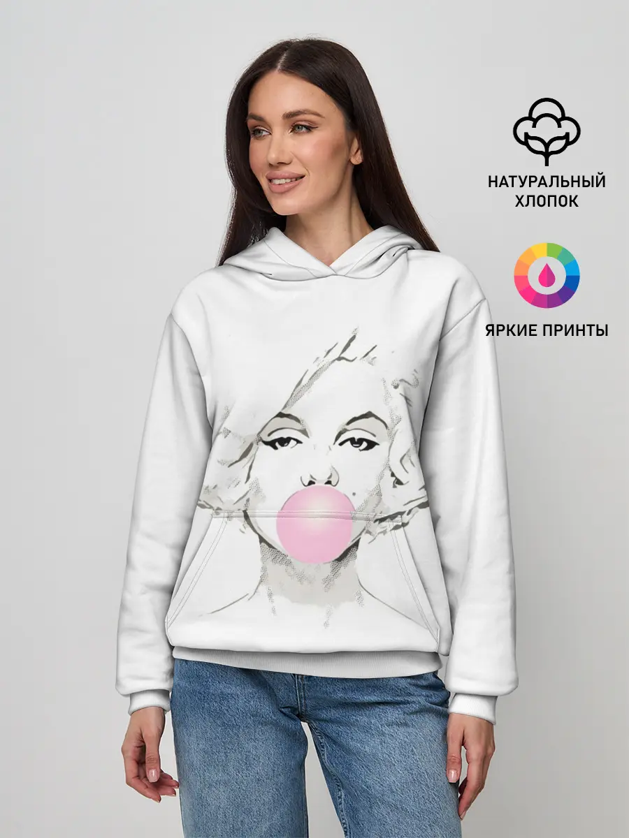 Женское худи / Мэрилин Монро