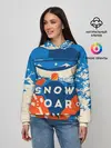 Женское худи / SNOW BOAR DING