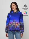 Женское худи / Сказочный город
