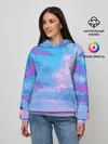 Женское худи / РОЗОВЫЕ ОБЛАКА