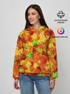 Женское худи / Кленовые листья