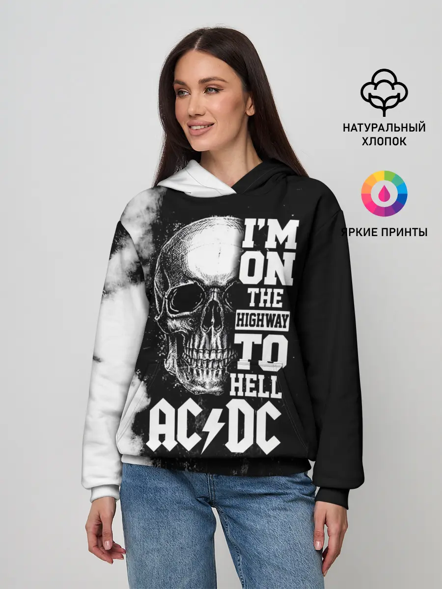 Женское худи / AC/DC