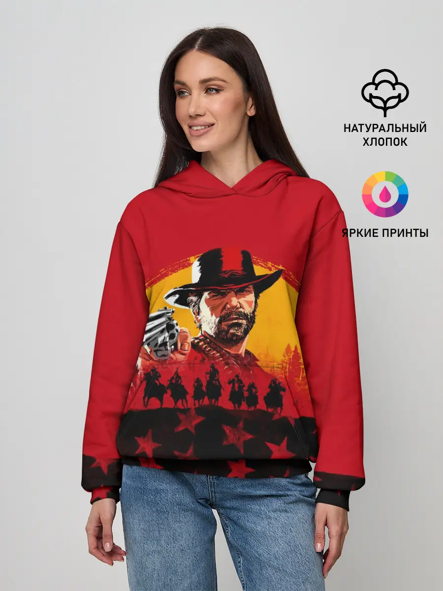 Женское худи / Red Dead Redemption 2