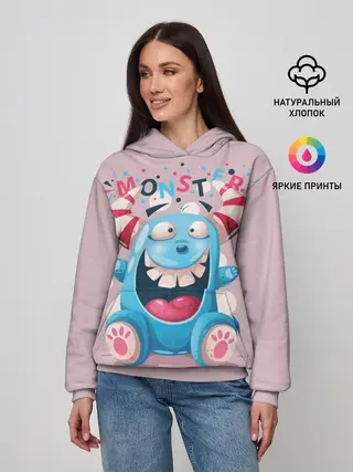 Женское худи / MONSTER