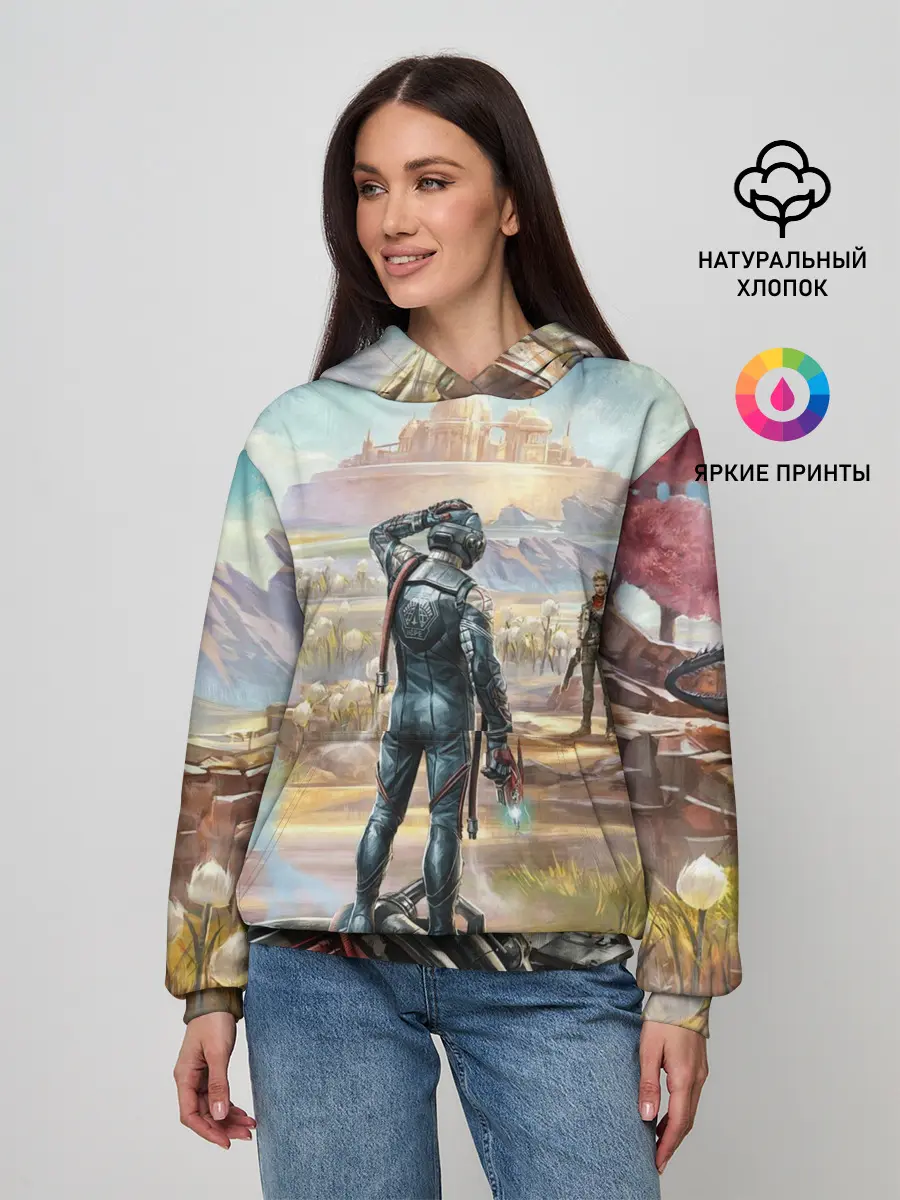 Женское худи / The Outer Worlds