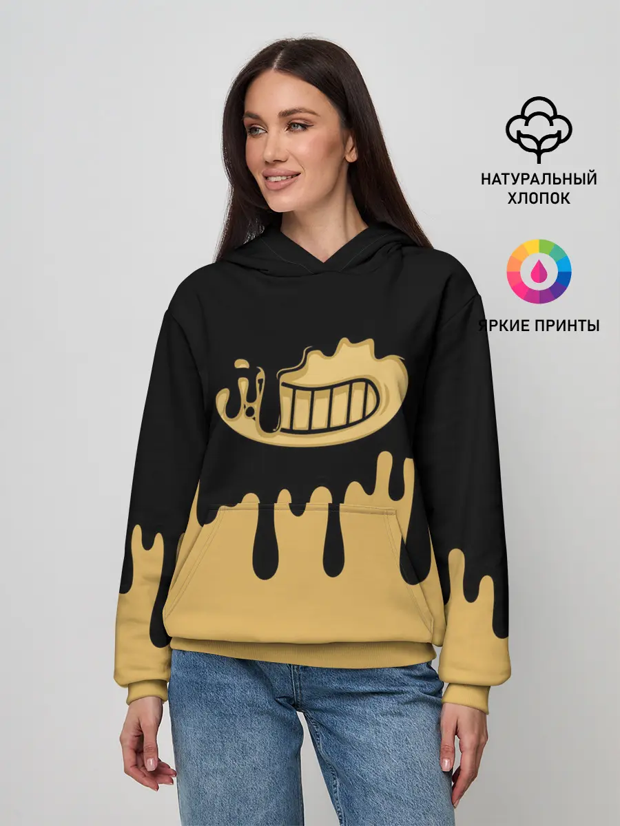 Женское худи / Bendy And The Ink Machine