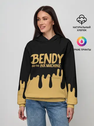 Женское худи / Bendy And The Ink Machine