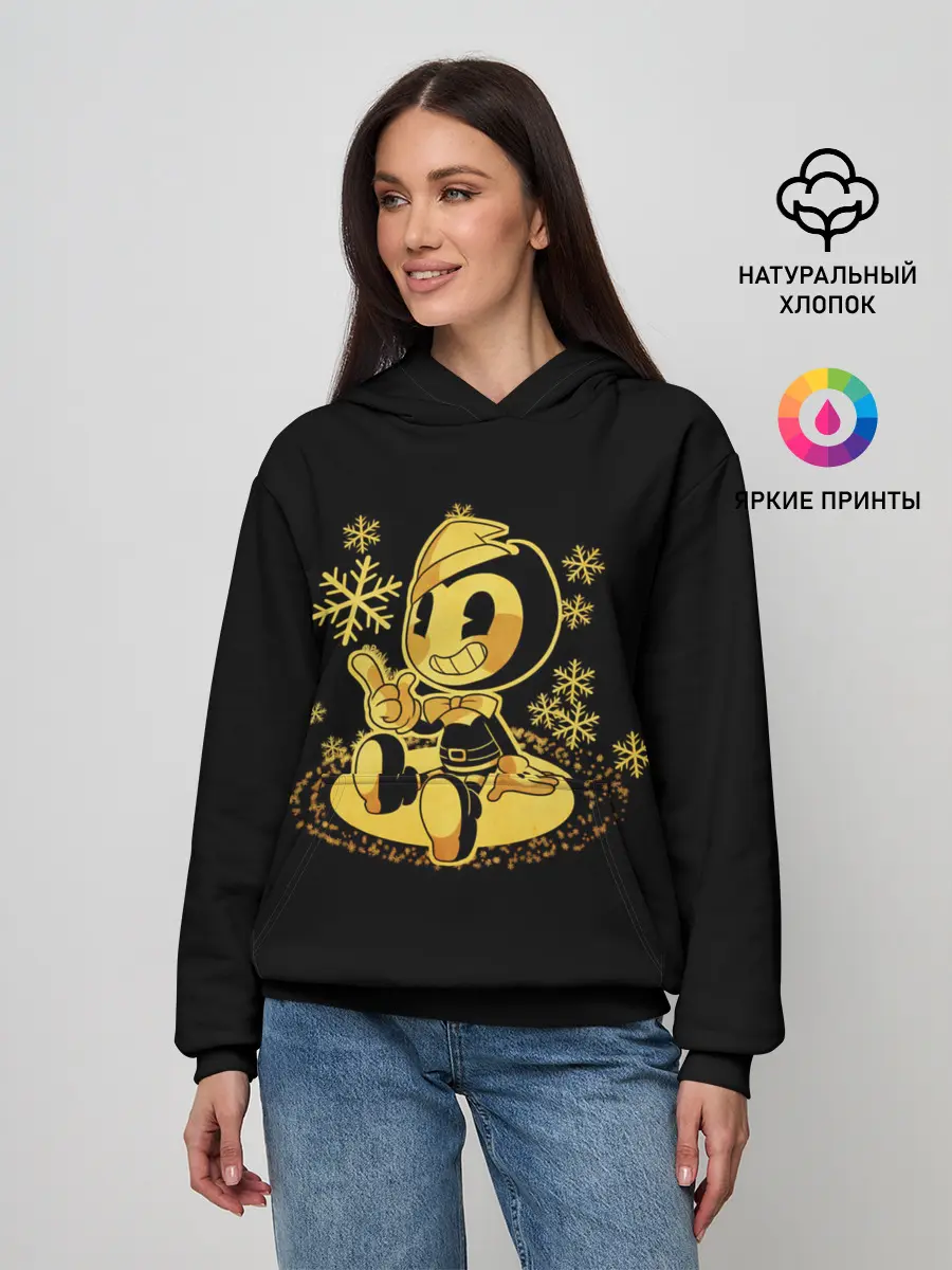 Женское худи / Bendy And The Ink Machine