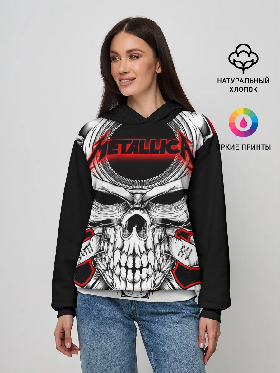 Женское худи / Metallica
