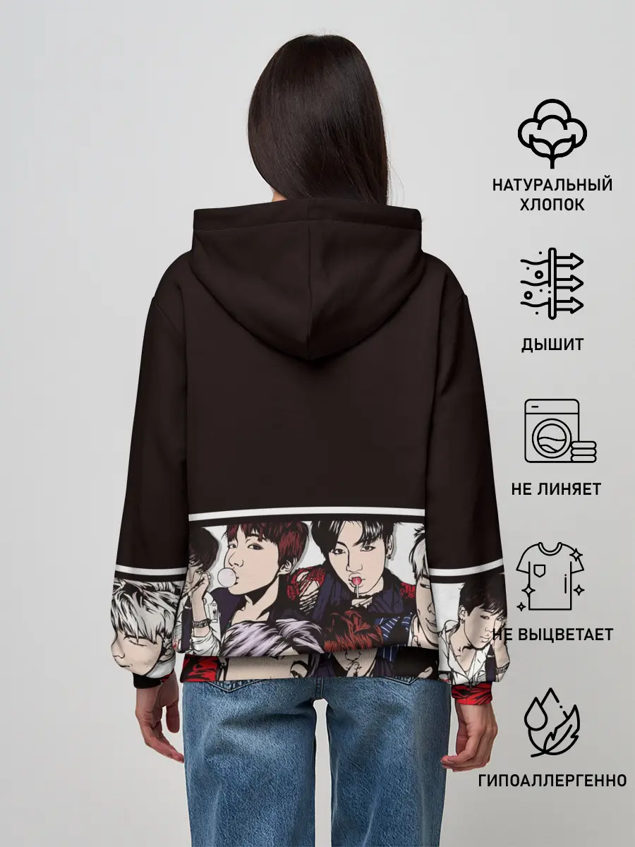 Женское худи / BTS