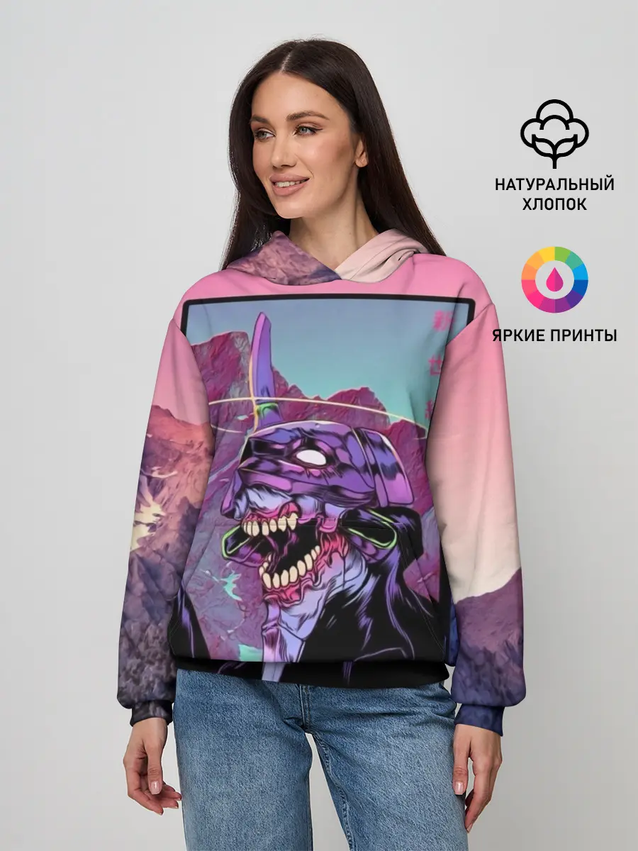 Женское худи / Evangelion2