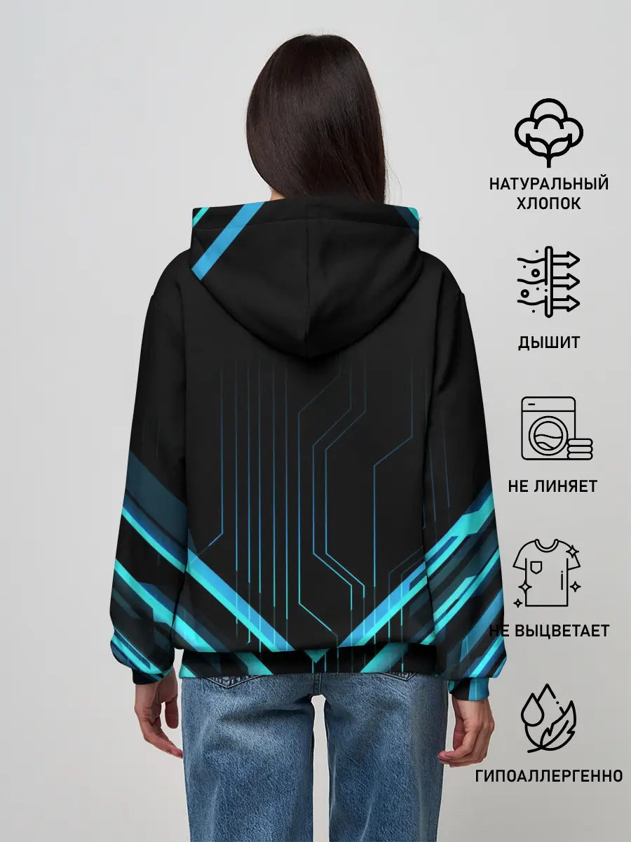 Женское худи / Cyberpunk 2077