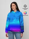 Женское худи / ABSTRACT NEON