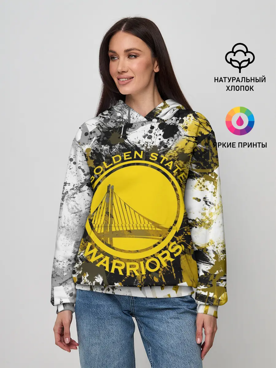 Женское худи / Голден Стэйт Уорриорз