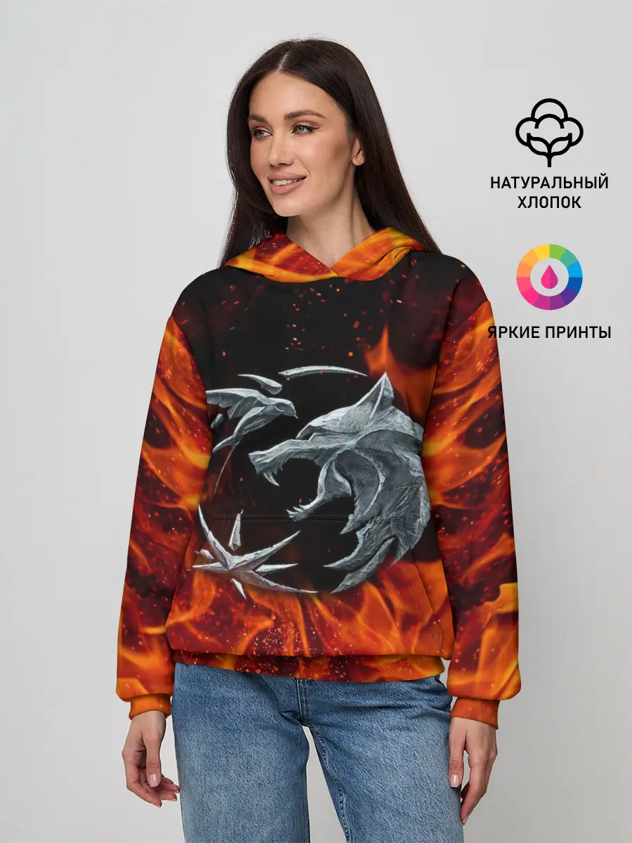 Женское худи / СЕРИАЛ ВЕДЬМАК