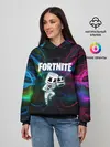 Женское худи / Fortnite x Marshmallow.