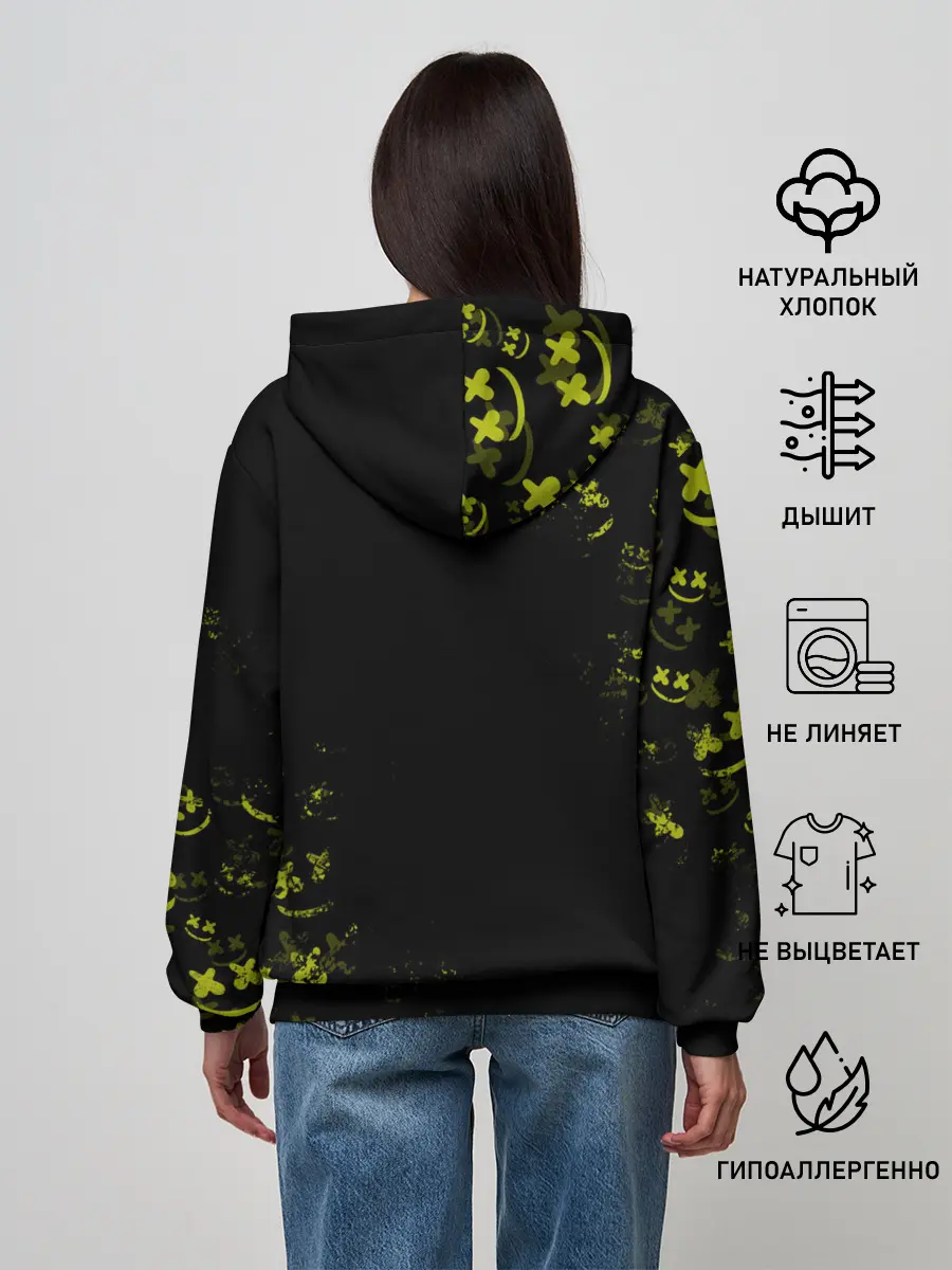 Женское худи / Marshmello