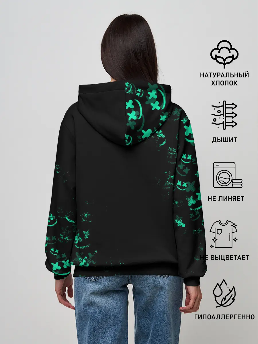 Женское худи / Marshmello