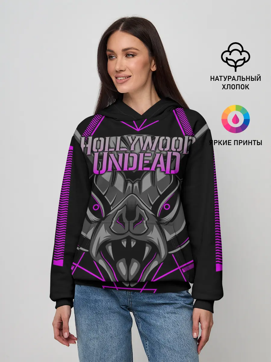 Женское худи / Hollywood Undead