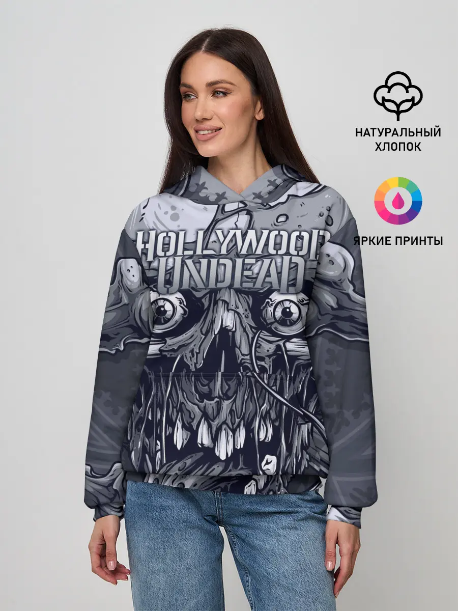 Женское худи / Hollywood Undead