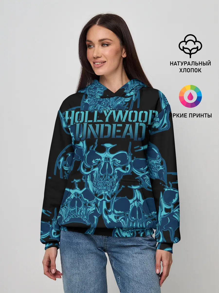 Женское худи / Hollywood Undead