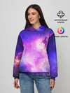 Женское худи / КОСМИЧЕСКИЕ КРАСКИ