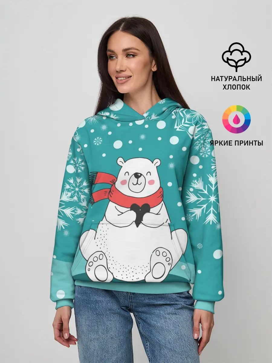 Женское худи / North bear