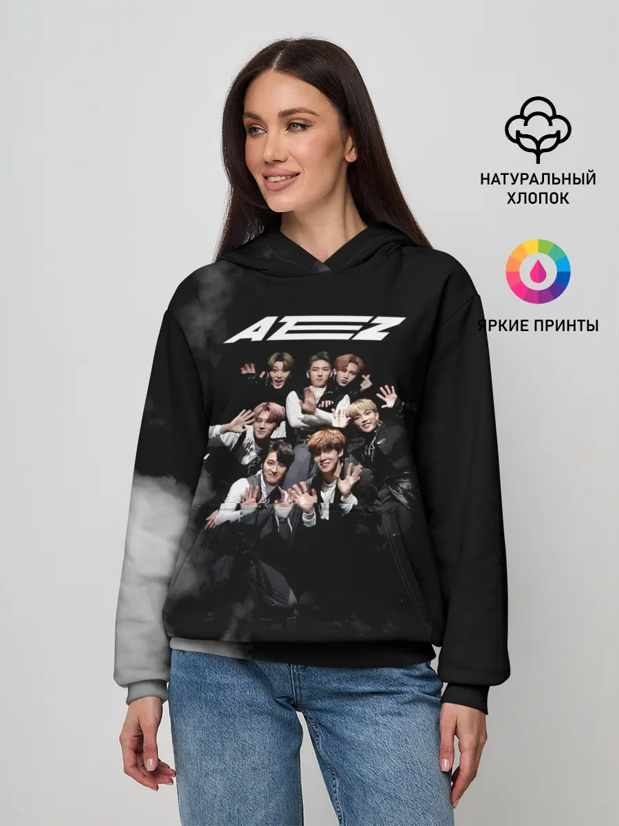 Женское худи / Ateez