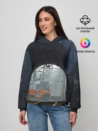 Женское худи / Трамвай