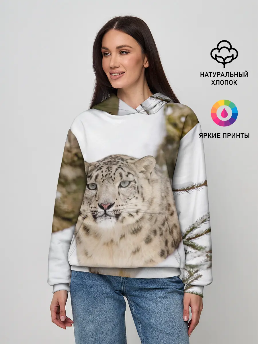 Женское худи / Ирбис