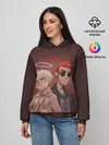 Женское худи / Азирафель и Кроули