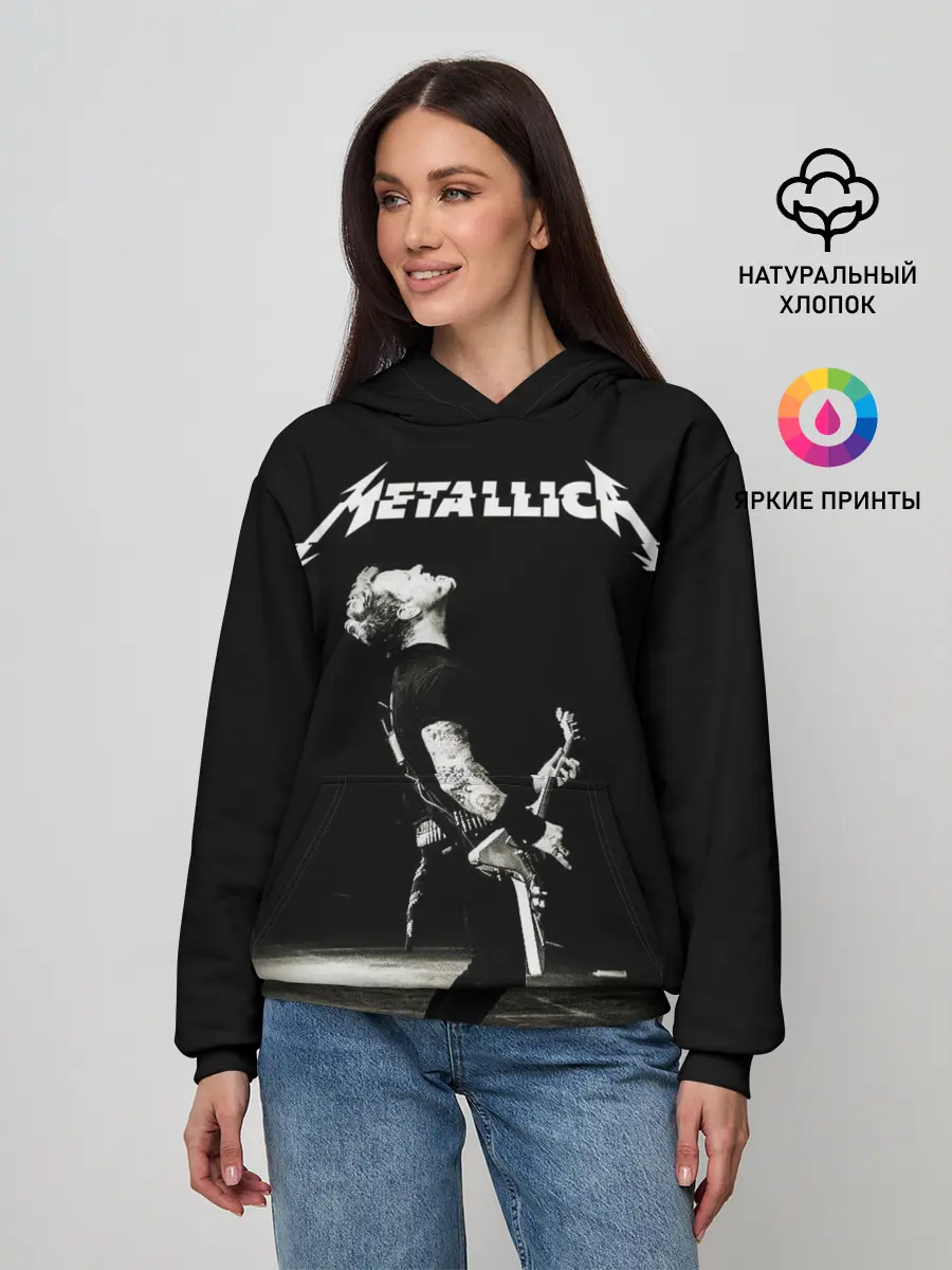 Женское худи / Metallica