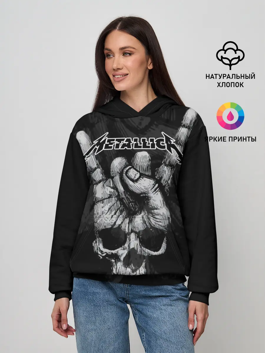 Женское худи / Metallica