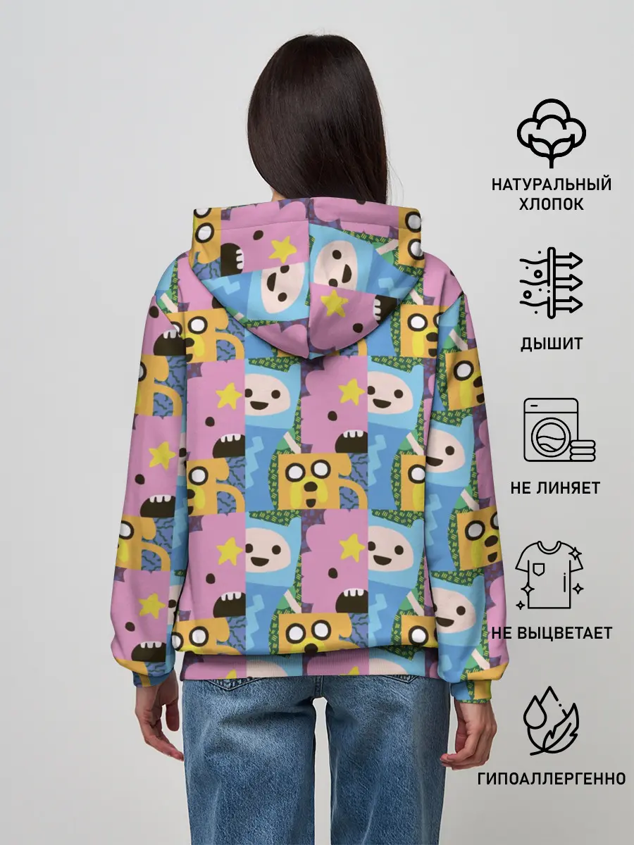 Женское худи / Время приключений